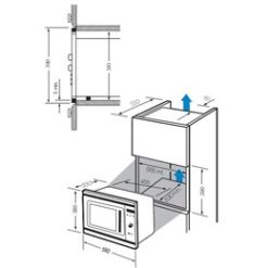 LÒ VI SÓNG KÈM NƯỚNG FAGOR MWB17AEX