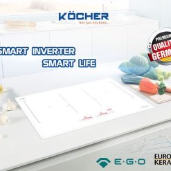 bếp từ được thiết kế hiện đại