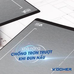 bếp từ thiết kế kính chống trơn