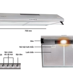 Hút mùi Taka HC270S