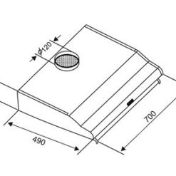 Hút mùi Taka HC270S