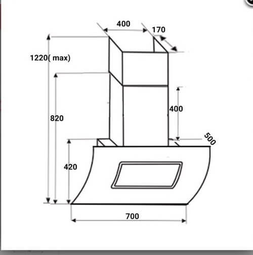 Máy hút mùi Chefs EH-R706E7B may-hut-mui-chefs-eh-r706e7b-kt