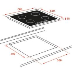 Bếp từ Teka IBC 6315 BK MSS