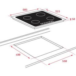 Bếp từ Teka ITF 6320 BK MSP