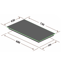 Alternative view of Bếp từ Canzy CZ 38I