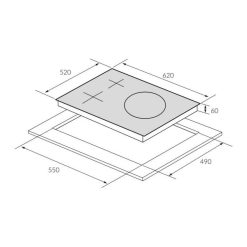 Bếp từ Eurosun EU-T905G-02