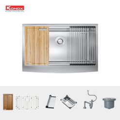 Chậu rửa bát Workstation Sink – Apron Sink KN8051AS Curve