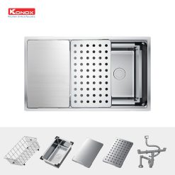 Chậu rửa bát Workstation Sink – Undermount Sink KN8644SU Dekor