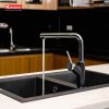 Vòi rửa bát dây rút Artan Black Vòi rửa bát dây rút Artan Black