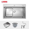 Chậu rửa bát Overmount Sink KN7548SO Chậu rửa bát Overmount Sink KN7548SO