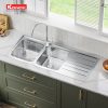 Chậu rửa bát European sink Premium KS11650 2B – Bàn phải Chậu rửa bát European sink Premium KS11650 2B – Bàn phải