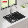 Chậu rửa bát Granite Sink Ruvita 680 – Black Chậu rửa bát Granite Sink Ruvita 680 – Black