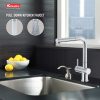 Vòi rửa bát dây rút KN1337 Vòi rửa bát dây rút KN1337