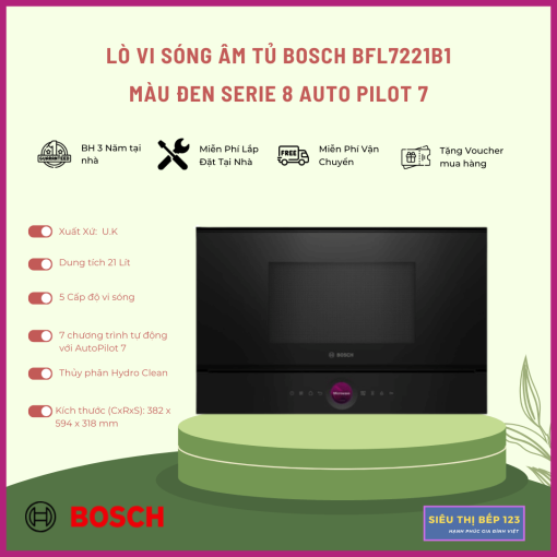 LÒ VI SÓNG BOSCH BFL7221B1