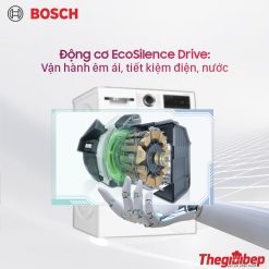 Máy giặt Bosch WAW28480SG Seri 8, nhập Đức, dung tích 9 KG