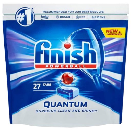 VIÊN RỬA BÁT FINISH QUANTUM 27 VIÊN, 12 CHỨC NĂNG