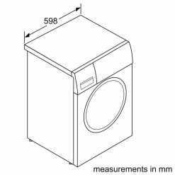 Máy Giặt Bosch 9kg HMH.WAT28482SG-002