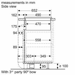 BẾP TỪ KÈM HÚT MÙI BOSCH PVQ731F15E SERI 6