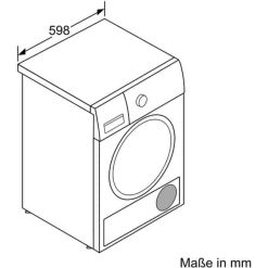 Máy Sấy Bosch WTX87E40 9Kg Series 8 Bơm Nhiệt
