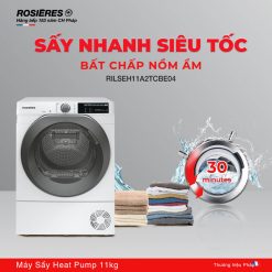 Máy sấy ROSIERES RILSEH11A2TCBE04 Heat Pump 11kg