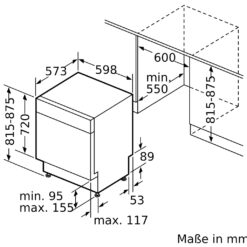 MÁY RỬA BÁT BOSCH SMU6ECS57E SERIE 6