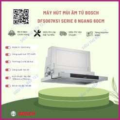 Máy Hút Mùi BOSCH DFS067K51 Seri 8-001