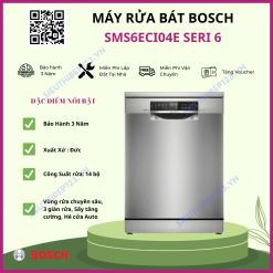 MÁY RỬA BÁT BOSCH SMS6ECI04E HOME CONNECT-000