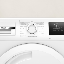 Máy sấy bơm nhiệt Bosch WTH83028SG 8 kg Seri 4