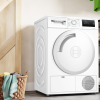 Máy sấy bơm nhiệt Bosch WTH83028SG 8 kg Seri 4