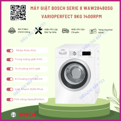 Máy giặt Bosch WAW28480SG-SERI-8