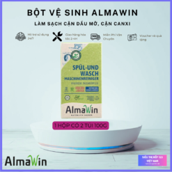 Bột Vệ Sinh Máy Rửa Bát và Máy Giặt Almawin Hữu Cơ 200gr HMH.0190200