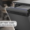 Máy Rửa Bát Hafele HDW-F605B 535.29.660 với 14 bộ Máy Rửa Bát Hafele HDW-F605B 535.29.660 với 14 bộ