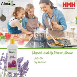 Kem Tẩy Sạch Bếp Từ Almawin Hữu Cơ Hương Lavender 250ml HMH.8031250