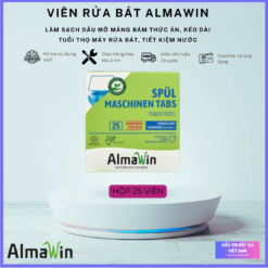 Viên Rửa Bát Almawin Hữu Cơ Hương Chanh 25 Viên HMH.0101925