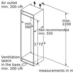 TỦ ĐÔNG BOSCH GIN81AEF0 ÂM TỦ SERIES 6