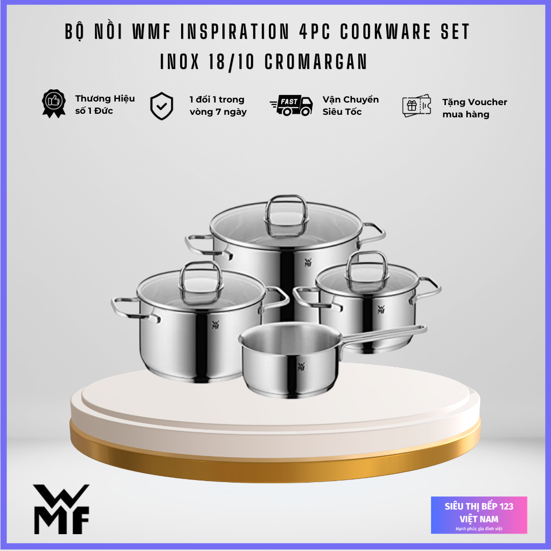 BỘ NỒI TỪ WMF INSPIRATION 4 MÓN 1730076380 BỘ NỒI TỪ WMF INSPIRATION 4 MÓN 1730076380