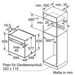 LÒ NƯỚNG KÈM HẤP BOSCH HSG7584B1 SERIES 8