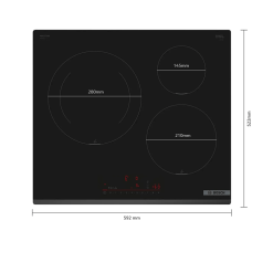 BẾP TỪ 3 VÙNG NẤU BOSCH PIJ631HC1E SERIES 6 HOMECONNECT