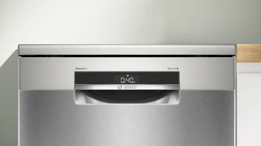 Đánh giá chi tiết máy rửa bát Bosch SMS6ECI11E- bảng điều khiển