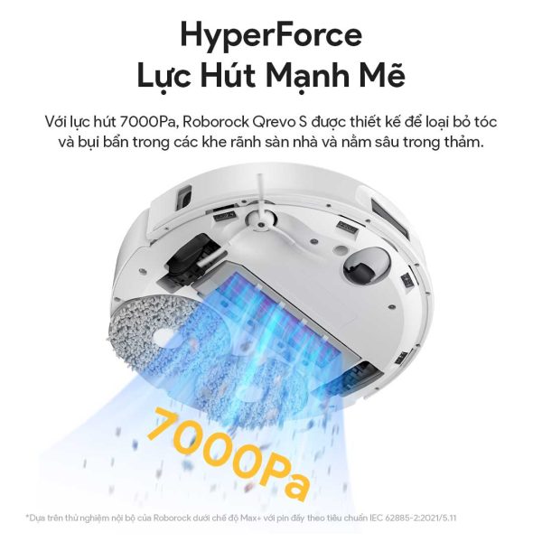 Robot hút bụi lau nhà Roborock Q Revo S – Bản Quốc Tế