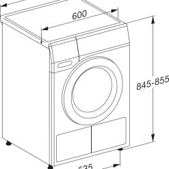 Máy sấy bơm nhiệt Miele TCR780WP Eco & Steam 9kg