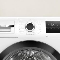 Alternative view of Máy sấy bơm nhiệt Bosch WTH85008SG 8 kg Seri 4
