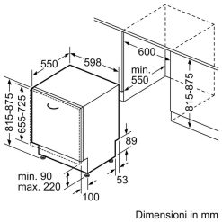 Máy rửa bát âm toàn phần Bosch SMV6ZCX10E Serie 6 - Sấy Zeolith
