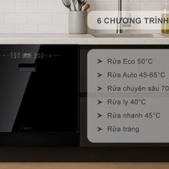 MÁY RỬA BÁT MINI ÂM TỦ BOSCH SCX6ITB00E SERIE 6