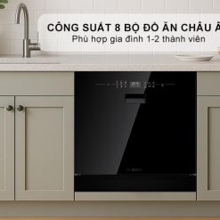 MÁY RỬA BÁT MINI ÂM TỦ BOSCH SCX6ITB00E SERIE 6