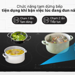 BẾP TỪ ÂM BA VÙNG NẤU ELECTROLUX LIT60342 CẢM ỨNG 7350W