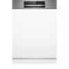 Máy rửa bát bán âm Bosch SMI6ECS10E Series 6 Sấy hé cửa tự động