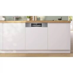 Máy rửa bát bán âm Bosch SMI6ECS10E Series 6 Sấy hé cửa tự động
