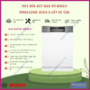 Máy rửa bát bán âm Bosch SMI6ECS10E Series 6 Sấy hé cửa tự động