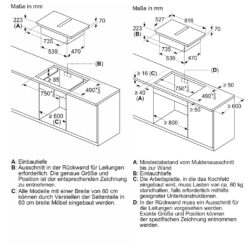 Bếp Từ kết hợp hút mùi Bosch PXX895D66E